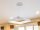 LED design mennyezeti lámpa 55W, 4000 lm, 3000K-6500K fényszínváltós, dimmelhető, RF távirányító, IP