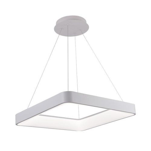 LED design mennyezeti lámpa 55W, 4000 lm, 3000K-6500K fényszínváltós, dimmelhető, RF távirányító, IP