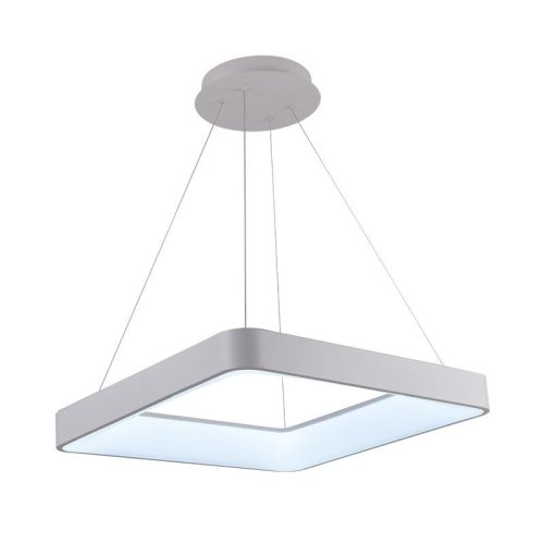 LED design mennyezeti lámpa 55W, 4000 lm, 3000K-6500K fényszínváltós, dimmelhető, RF távirányító, IP