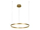 LED design mennyezeti lámpa 42W, 2800lm, 3000K-6500K, IP20, Ø600 mm, arany - J4378/G