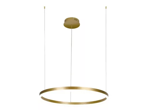 LED design mennyezeti lámpa 42W, 2800lm, 3000K-6500K, IP20, Ø600 mm, arany - J4378/G