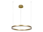 LED design mennyezeti lámpa 42W, 2800lm, 3000K-6500K, IP20, Ø600 mm, arany - J4378/G
