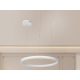 LED design mennyezeti lámpa 42W, 2800 lm, 3000K-6500K, IP20, 600mm - J4378/W