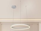 LED design mennyezeti lámpa 42W, 2800 lm, 3000K-6500K, IP20, 600mm - J4378/W