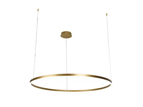 LED design mennyezeti lámpa 55W, 3700lm, 3000K-6500K, IP20, Ø800 mm, arany - J4379/G