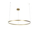 LED design mennyezeti lámpa 55W, 3700lm, 3000K-6500K, IP20, Ø800 mm, arany - J4379/G