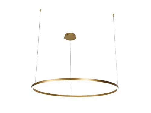 LED design mennyezeti lámpa 55W, 3700lm, 3000K-6500K, IP20, Ø800 mm, arany - J4379/G