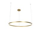 LED design mennyezeti lámpa 55W, 3700lm, 3000K-6500K, IP20, Ø800 mm, arany - J4379/G