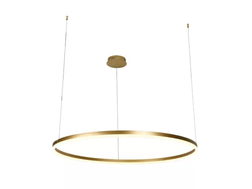 LED design mennyezeti lámpa 55W, 3700lm, 3000K-6500K, IP20, Ø800 mm, arany - J4379/G