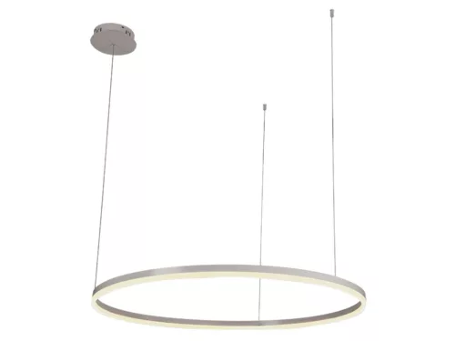 LED design mennyezeti lámpa 55W, 3700lm, 3000K-6500K, IP20, Ø800 mm, fehér - J4379/W