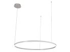 LED design mennyezeti lámpa 55W, 3700lm, 3000K-6500K, IP20, Ø800 mm, fehér - J4379/W