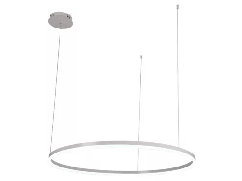 LED design mennyezeti lámpa 55W, 3700lm, 3000K-6500K, IP20, Ø800 mm, fehér - J4379/W