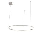 LED design mennyezeti lámpa 55W, 3700lm, 3000K-6500K, IP20, Ø800 mm, fehér - J4379/W
