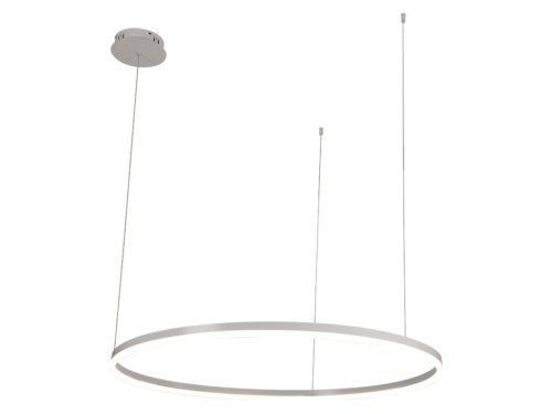 LED design mennyezeti lámpa 55W, 3700lm, 3000K-6500K, IP20, Ø800 mm, fehér - J4379/W