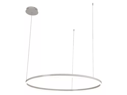 LED design mennyezeti lámpa 55W, 3700lm, 3000K-6500K, IP20, Ø800 mm, fehér - J4379/W