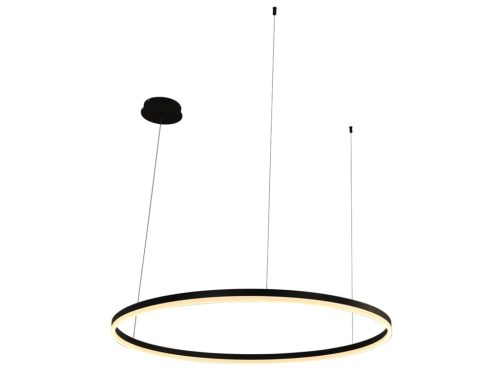 LED design mennyezeti lámpa 72W, 4800lm, 3000K-6500K, IP20, Ø1000 mm, fekete - J4380/B
