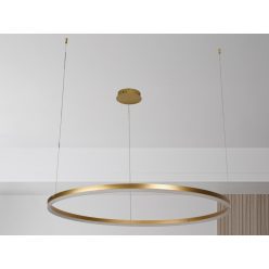   LED design mennyezeti lámpa 72W, 4800lm, 3000K-6500K, IP20, Ø1000 mm, arany - J4380/G