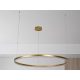 LED design mennyezeti lámpa 72W, 4800lm, 3000K-6500K, IP20, Ø1000 mm, arany - J4380/G