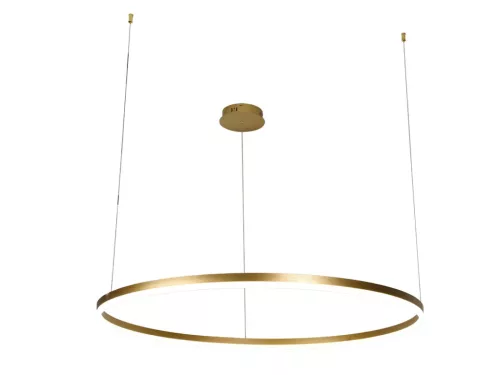 LED design mennyezeti lámpa 72W, 4800lm, 3000K-6500K, IP20, Ø1000 mm, arany - J4380/G