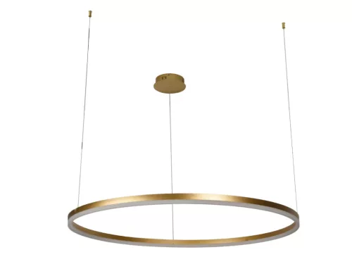 LED design mennyezeti lámpa 72W, 4800lm, 3000K-6500K, IP20, Ø1000 mm, arany - J4380/G