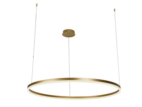 LED design mennyezeti lámpa 72W, 4800lm, 3000K-6500K, IP20, Ø1000 mm, arany - J4380/G