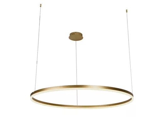 LED design mennyezeti lámpa 72W, 4800lm, 3000K-6500K, IP20, Ø1000 mm, arany - J4380/G