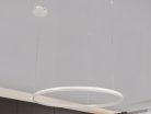 LED design mennyezeti lámpa 72W, 4800lm, 3000K-6500K, IP20, Ø1000 mm, fehér - J4380/W