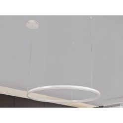   LED design mennyezeti lámpa 72W, 4800lm, 3000K-6500K, IP20, Ø1000 mm, fehér - J4380/W