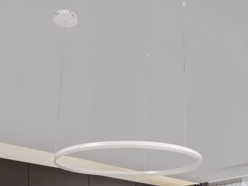 LED design mennyezeti lámpa 72W, 4800lm, 3000K-6500K, IP20, Ø1000 mm, fehér - J4380/W