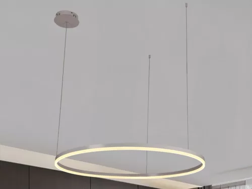 LED design mennyezeti lámpa 72W, 4800lm, 3000K-6500K, IP20, Ø1000 mm, fehér - J4380/W