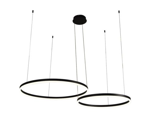 LED design mennyezeti lámpa 70W, 4600lm, 3000K-6500K, IP20, Ø400+600 mm - J4381/B