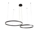 LED design mennyezeti lámpa 70W, 4600lm, 3000K-6500K, IP20, Ø400+600 mm - J4381/B