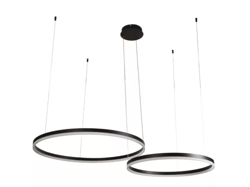 LED design mennyezeti lámpa 70W, 4600lm, 3000K-6500K, IP20, Ø400+600 mm - J4381/B