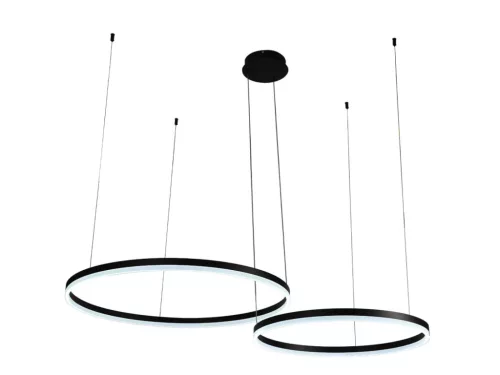 LED design mennyezeti lámpa 70W, 4600lm, 3000K-6500K, IP20, Ø400+600 mm - J4381/B