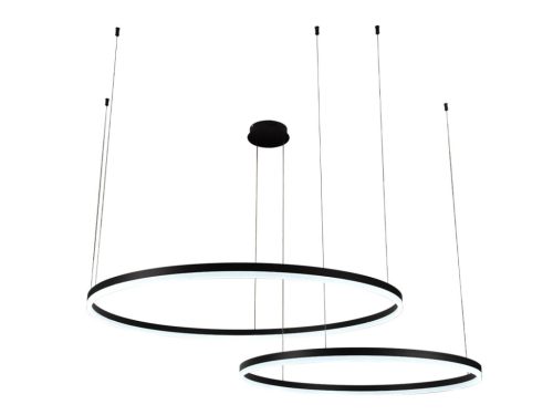 LED design mennyezeti lámpa 100W, 6500lm, 3000K-6500K, IP20, Ø600+800 mm - J4382/B