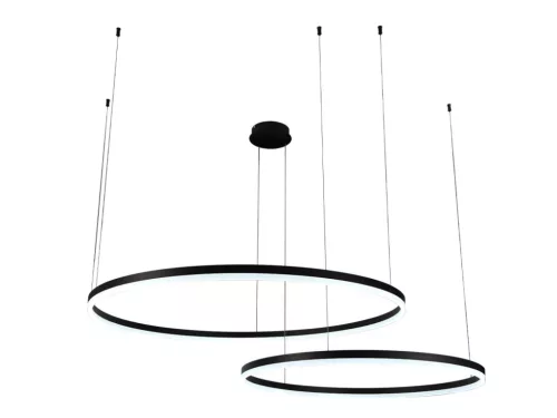 LED design mennyezeti lámpa 100W, 6500lm, 3000K-6500K, IP20, Ø600+800 mm - J4382/B