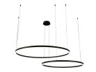 LED design mennyezeti lámpa 100W, 6500lm, 3000K-6500K, IP20, Ø600+800 mm - J4382/B