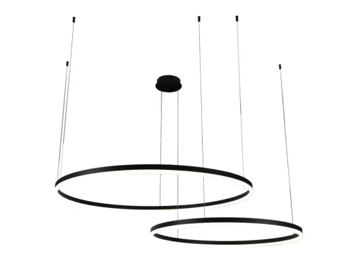 LED design mennyezeti lámpa 100W, 6500lm, 3000K-6500K, IP20, Ø600+800 mm - J4382/B