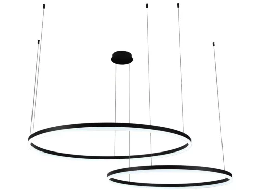 LED design mennyezeti lámpa 128W, 8500lm, 3000K-6500K, IP20, Ø800+1000 mm - J4383/B