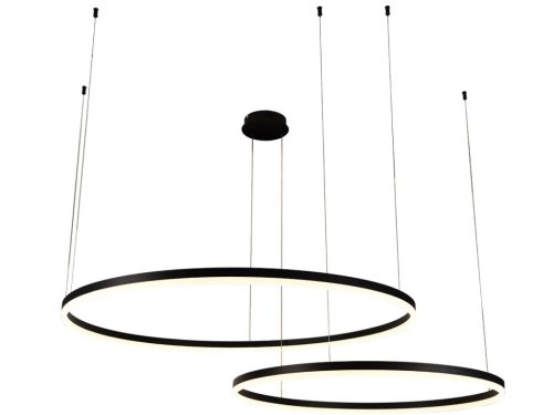LED design mennyezeti lámpa 128W, 8500lm, 3000K-6500K, IP20, Ø800+1000 mm - J4383/B