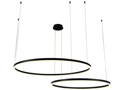 LED design mennyezeti lámpa 128W, 8500lm, 3000K-6500K, IP20, Ø800+1000 mm - J4383/B