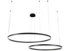 LED design mennyezeti lámpa 128W, 8500lm, 3000K-6500K, IP20, Ø800+1000 mm - J4383/B