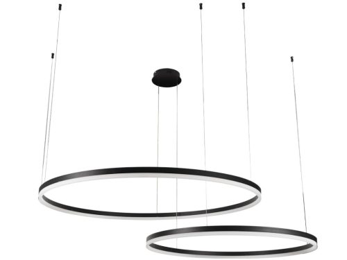 LED design mennyezeti lámpa 128W, 8500lm, 3000K-6500K, IP20, Ø800+1000 mm - J4383/B