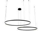 LED design mennyezeti lámpa 128W, 8500lm, 3000K-6500K, IP20, Ø800+1000 mm - J4383/B