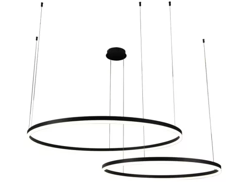 LED design mennyezeti lámpa 128W, 8500lm, 3000K-6500K, IP20, Ø800+1000 mm - J4383/B