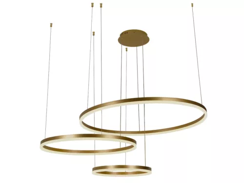 LED design mennyezeti lámpa 125W, 8200 lm, 3000K-6500K, IP20, Ø400+600+800 - J4384/G