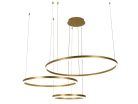 LED design mennyezeti lámpa 125W, 8200 lm, 3000K-6500K, IP20, Ø400+600+800 - J4384/G