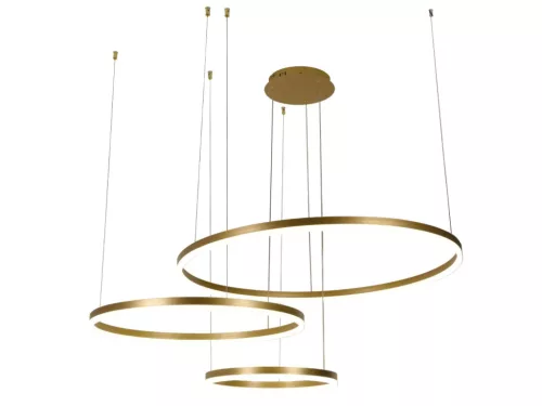 LED design mennyezeti lámpa 125W, 8200 lm, 3000K-6500K, IP20, Ø400+600+800 - J4384/G