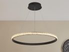 LED dizájn mennyezeti lámpa 40W, 3000–6500K, Ø600mm - J4386/B