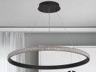 LED dizájn mennyezeti lámpa 55W, 3000–6500K, Ø800mm - J4387/B
